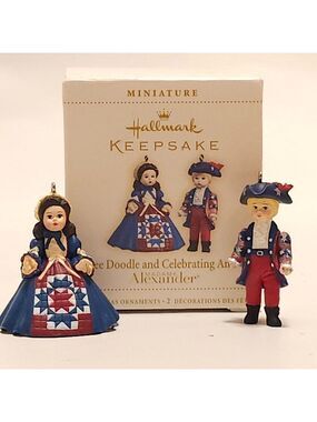 HALLMARK Keepsake Madame Alexander Yankee Doodle and Celebrating America 2006